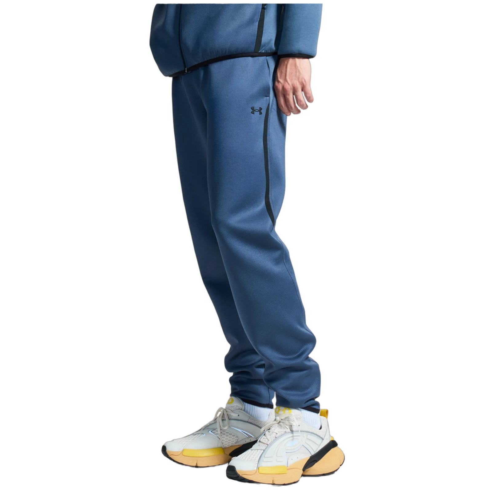 Męskie spodnie dresowe Under Armour Unstoppable Flc Txtrd Jgr Rozmiar: XL / Kolor: szary