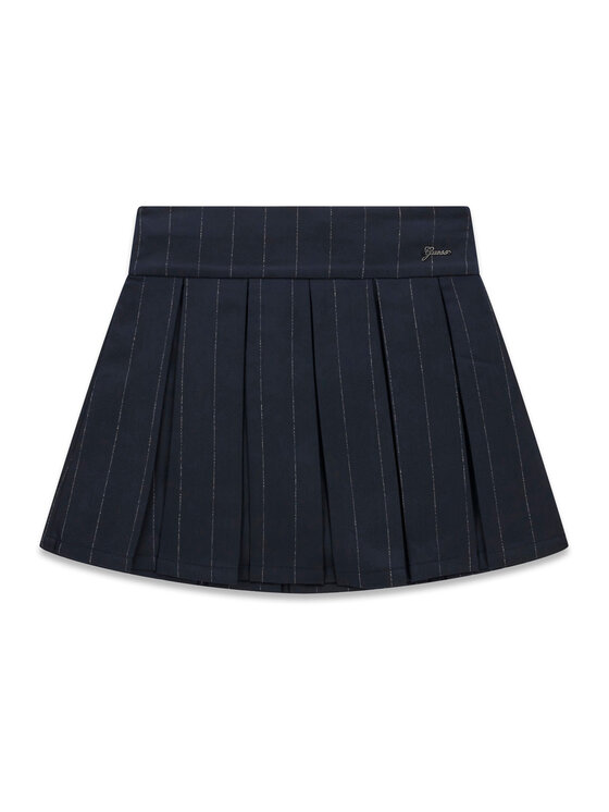 Guess Spódnica mini J6BD05 W3923 Granatowy Regular Fit