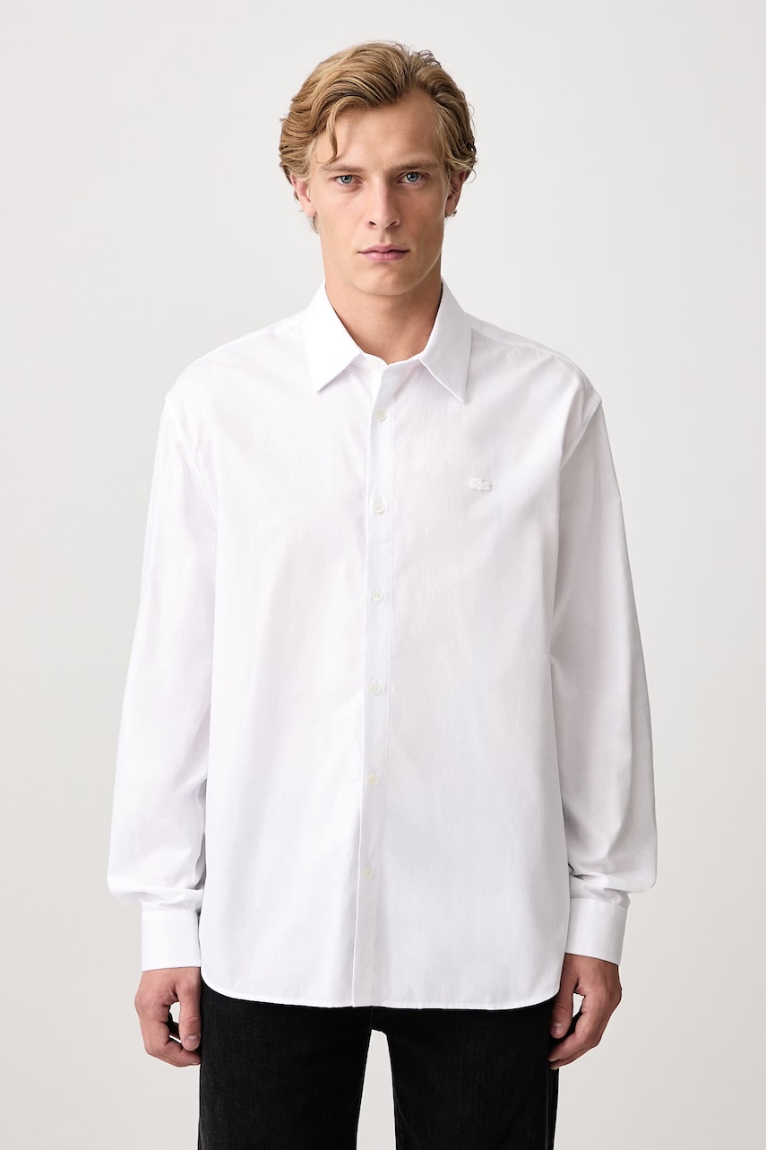 Lacoste koszula oxford bawełniana