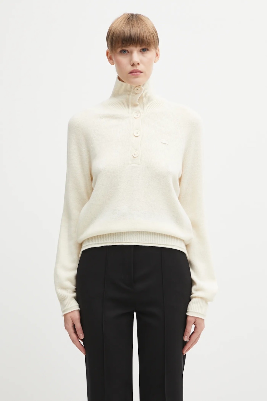 Lacoste sweter wełniany