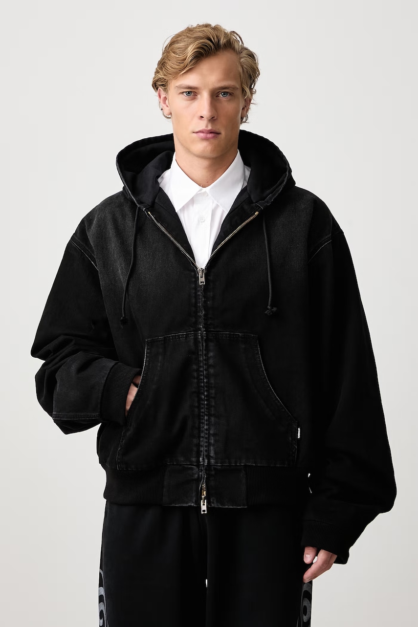 Vetements Denim Workwear Bomber kurtka jeansowa męska