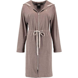 Cawo Szlafrok damski Home Active Hooded Mocca-Stein