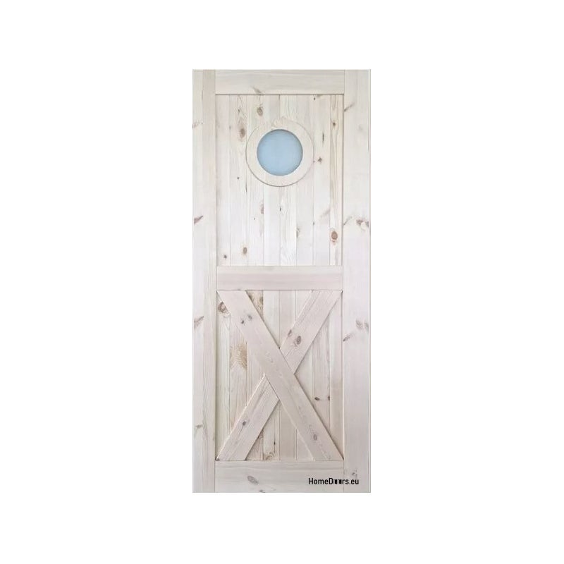HOMEDOORS Drzwi wewnętrzne sosnowe przesuwne loft LF-7 90 Lewe/100