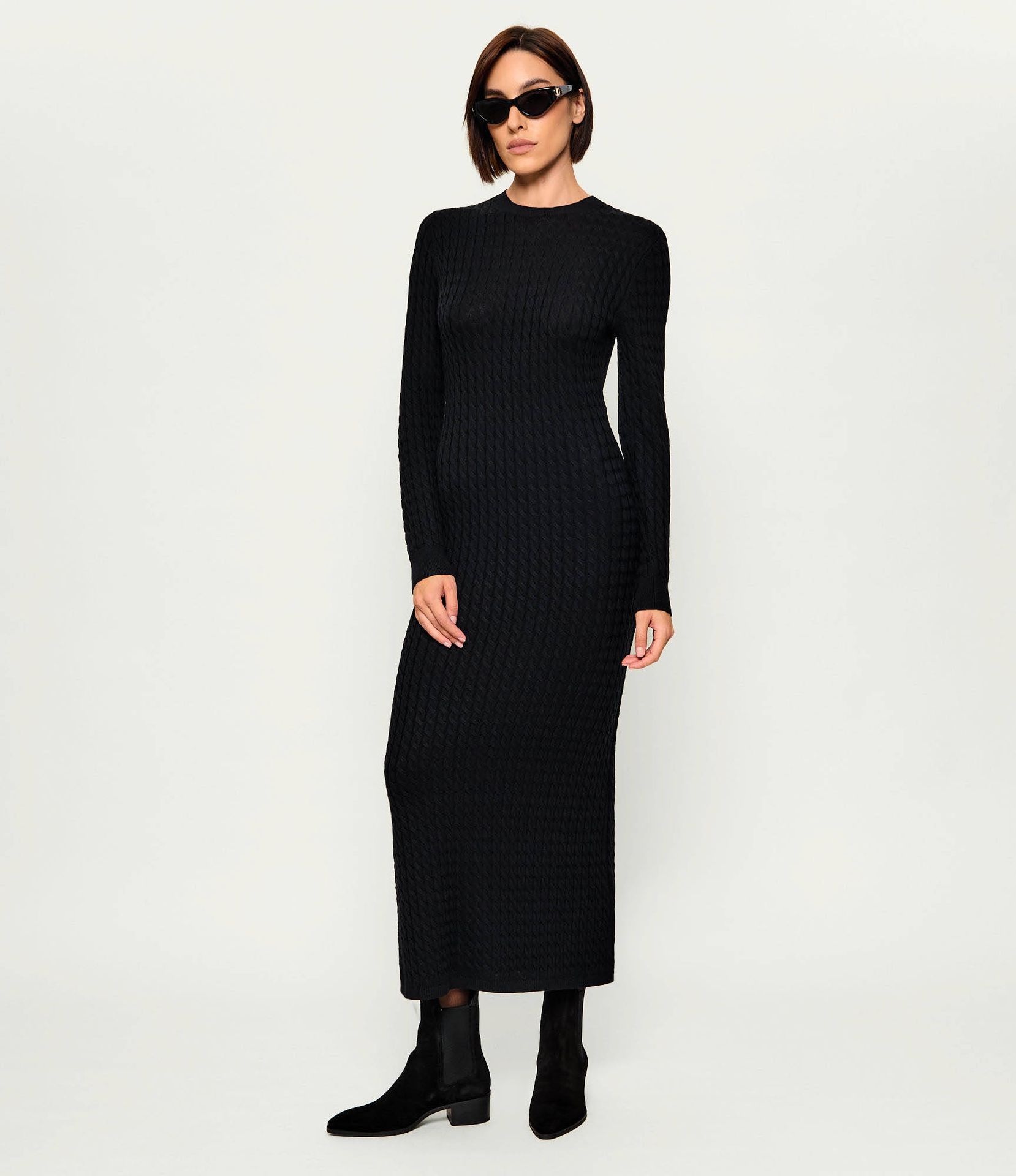 Tommy Hilfiger Wełniana sukienka