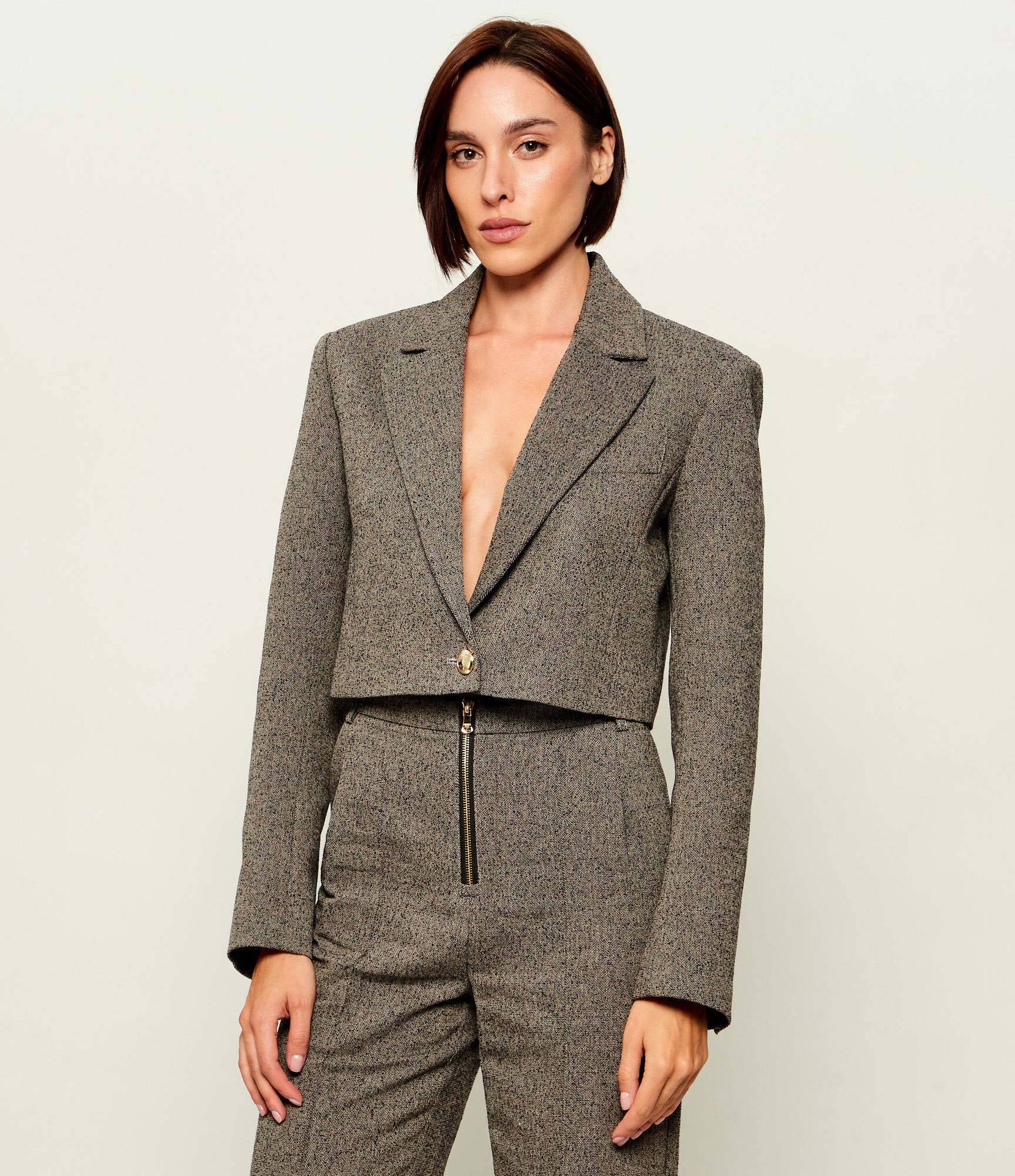 Patrizia Pepe Marynarka Cropped Fit