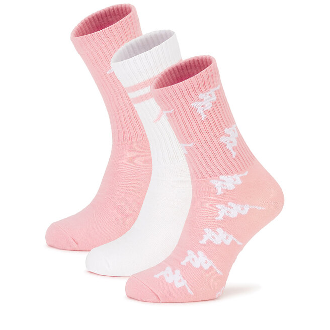 Skarpety długie Kappa KR_SUPERT_AW26 (3-PACK) Różowy
