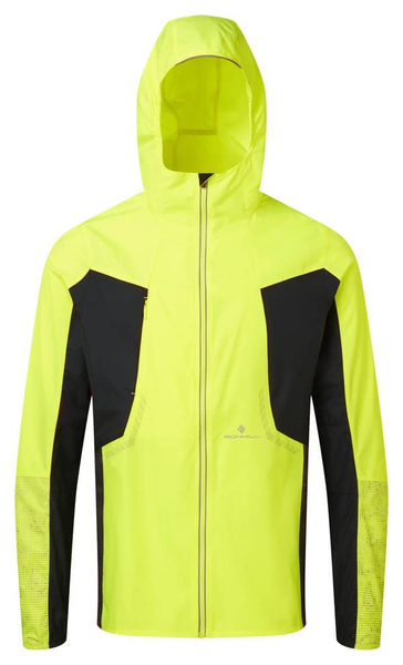 RONHILL Kurtka do biegania męska TECH REFLECT JACKET fluo zest/black/reflect