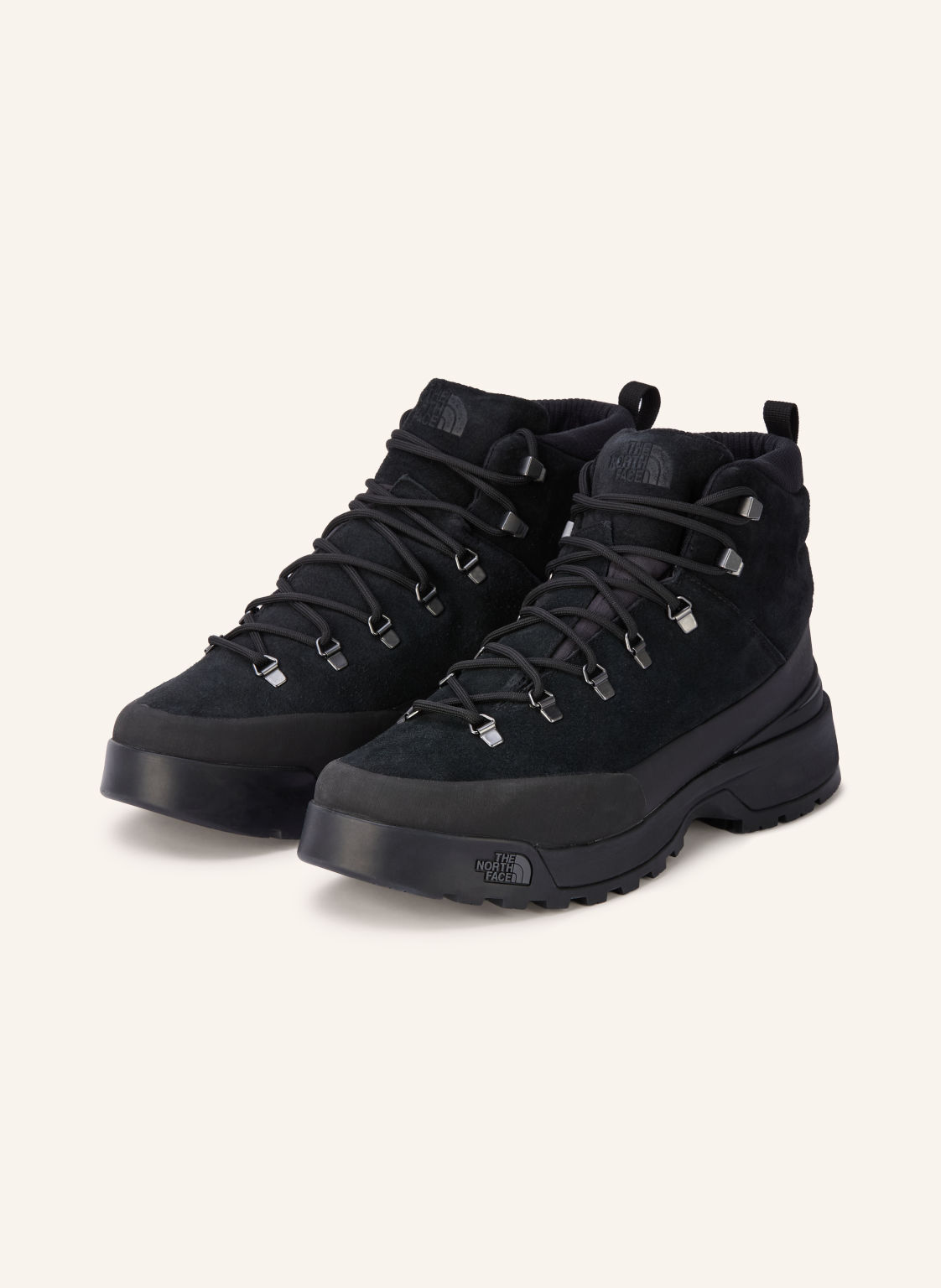 The North Face Botki Sznurowane Glenclyffe Mid Insulated schwarz