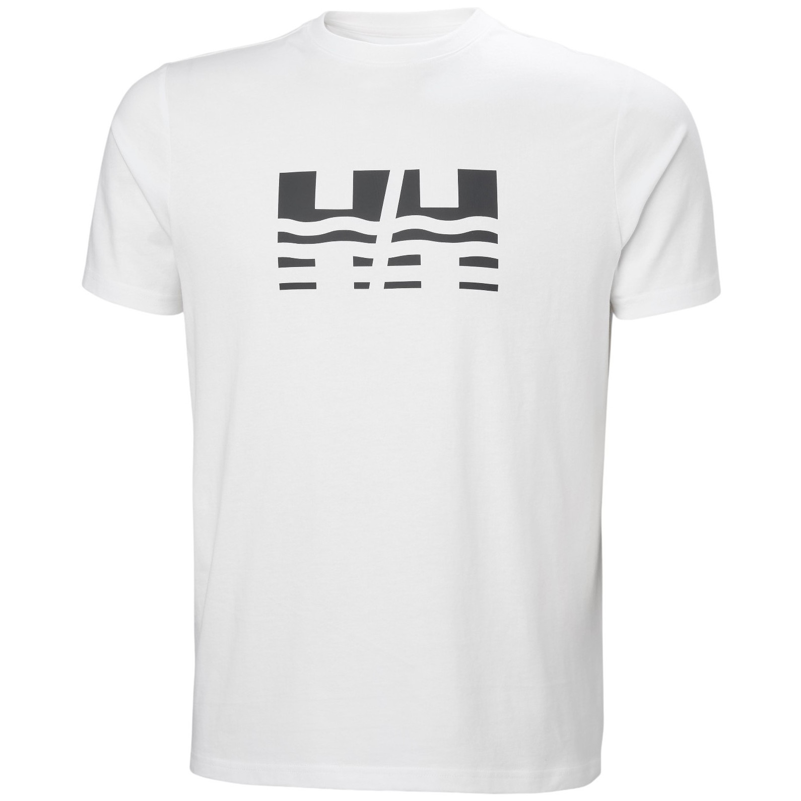 Koszulka męska Helly Hansen Core Graphic T 2.0 Rozmiar: L / Kolor: biały/czarny