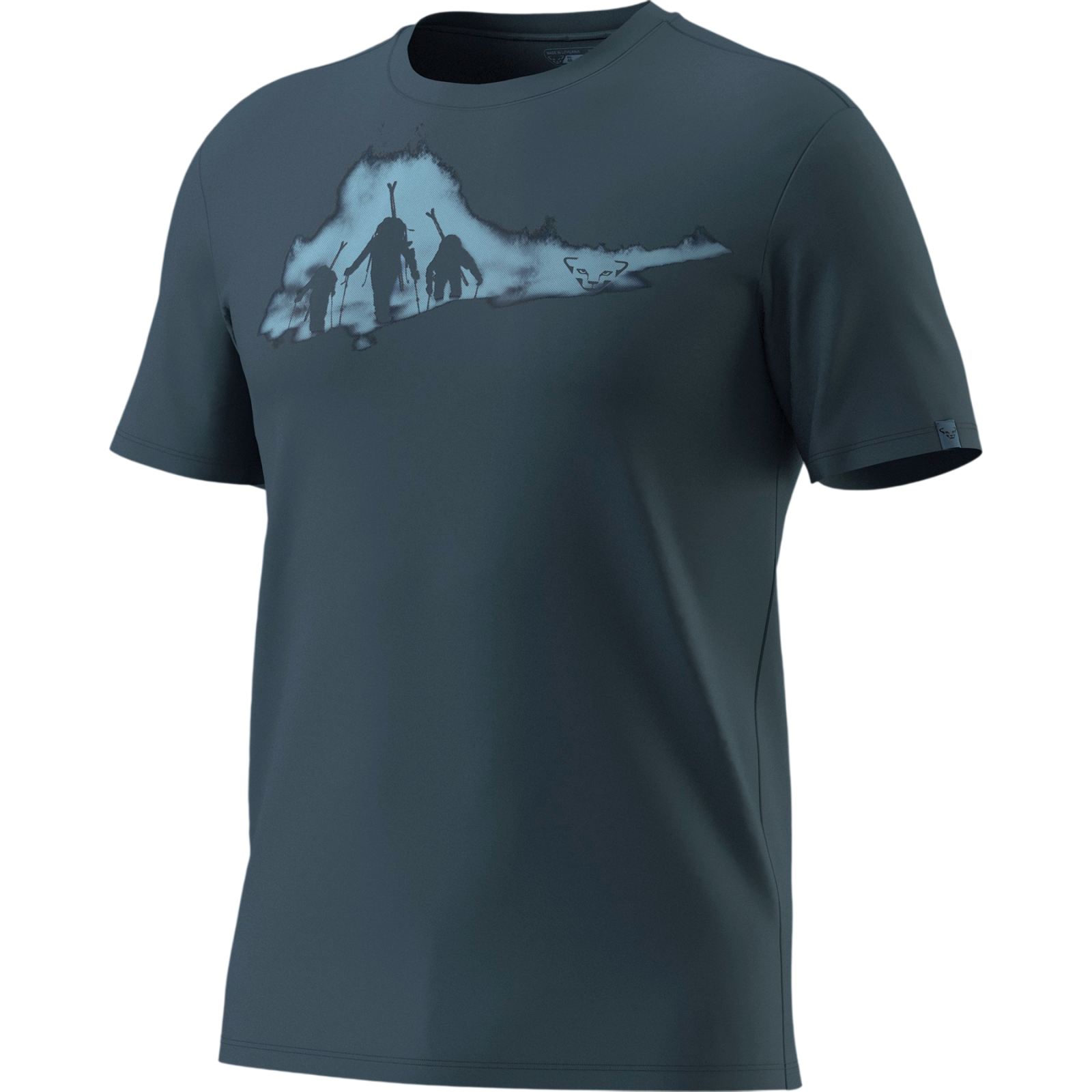 Koszulka męska Dynafit Graphic Co T-Shirt M Rozmiar: L / Kolor: ciemnoniebieski