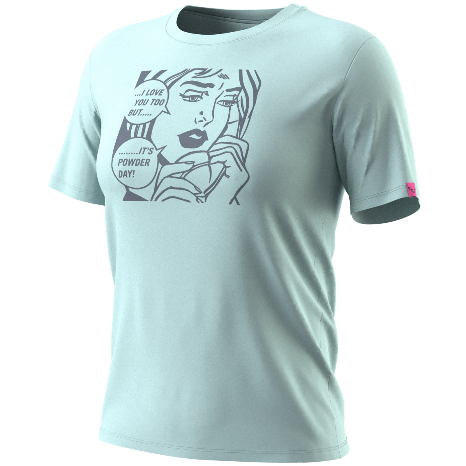 Koszulka damska Dynafit Graphic Co T-Shirt W Rozmiar: S / Kolor: jasnoniebieski