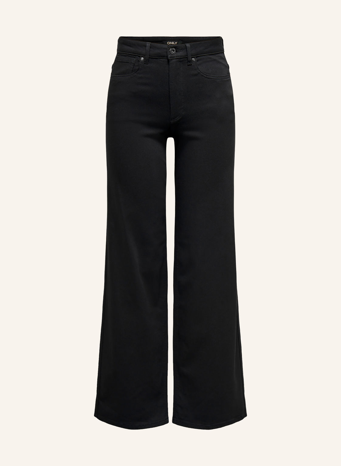 Only Jeansy Wide Leg schwarz