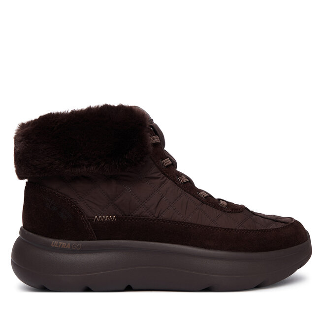 Trzewiki Skechers On-The-GO Encore - Cozy Fit Maisie 144844/DBRN Brązowy