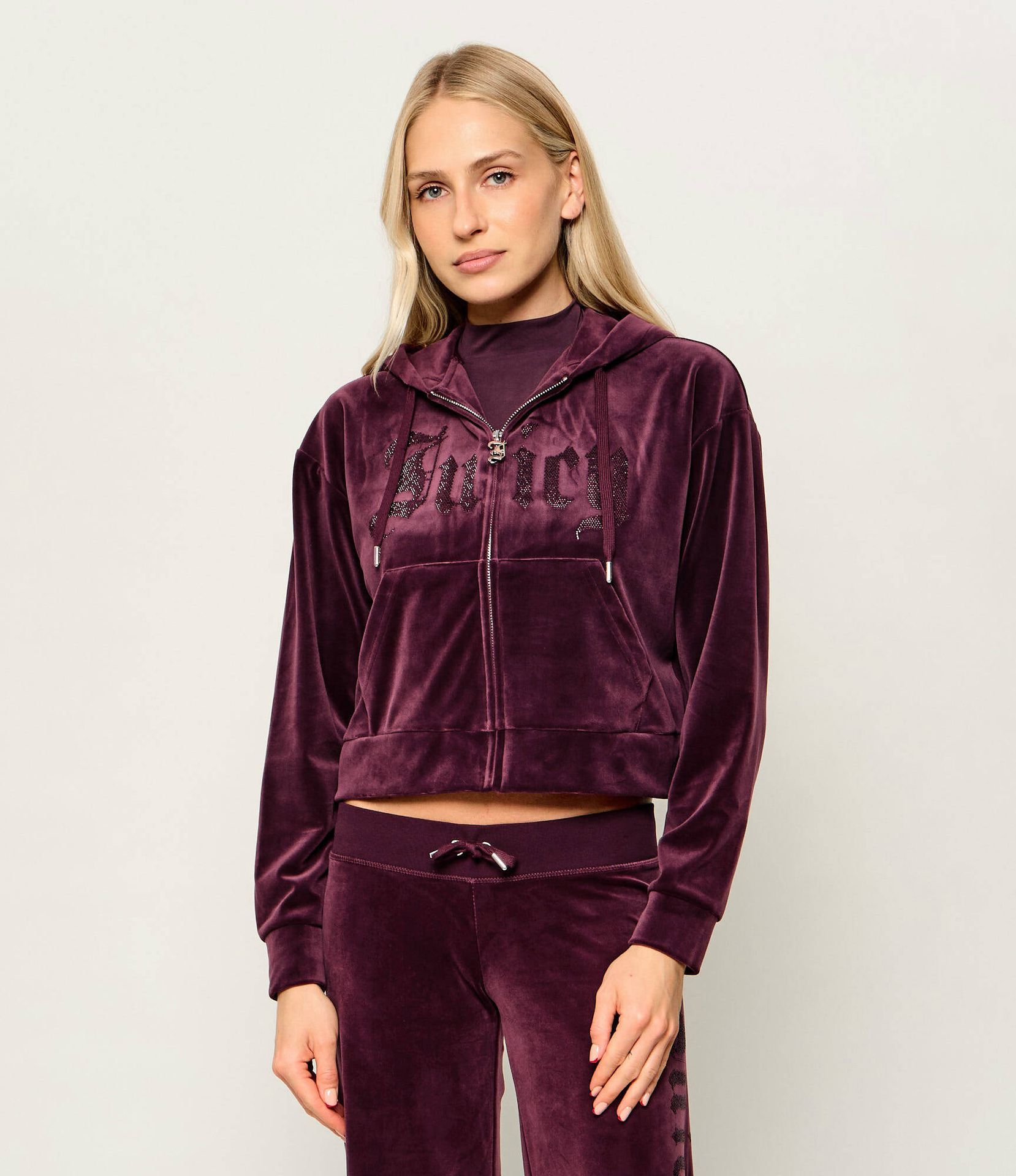 Juicy Couture Bluza Gothic Iccle Cropped Fit
