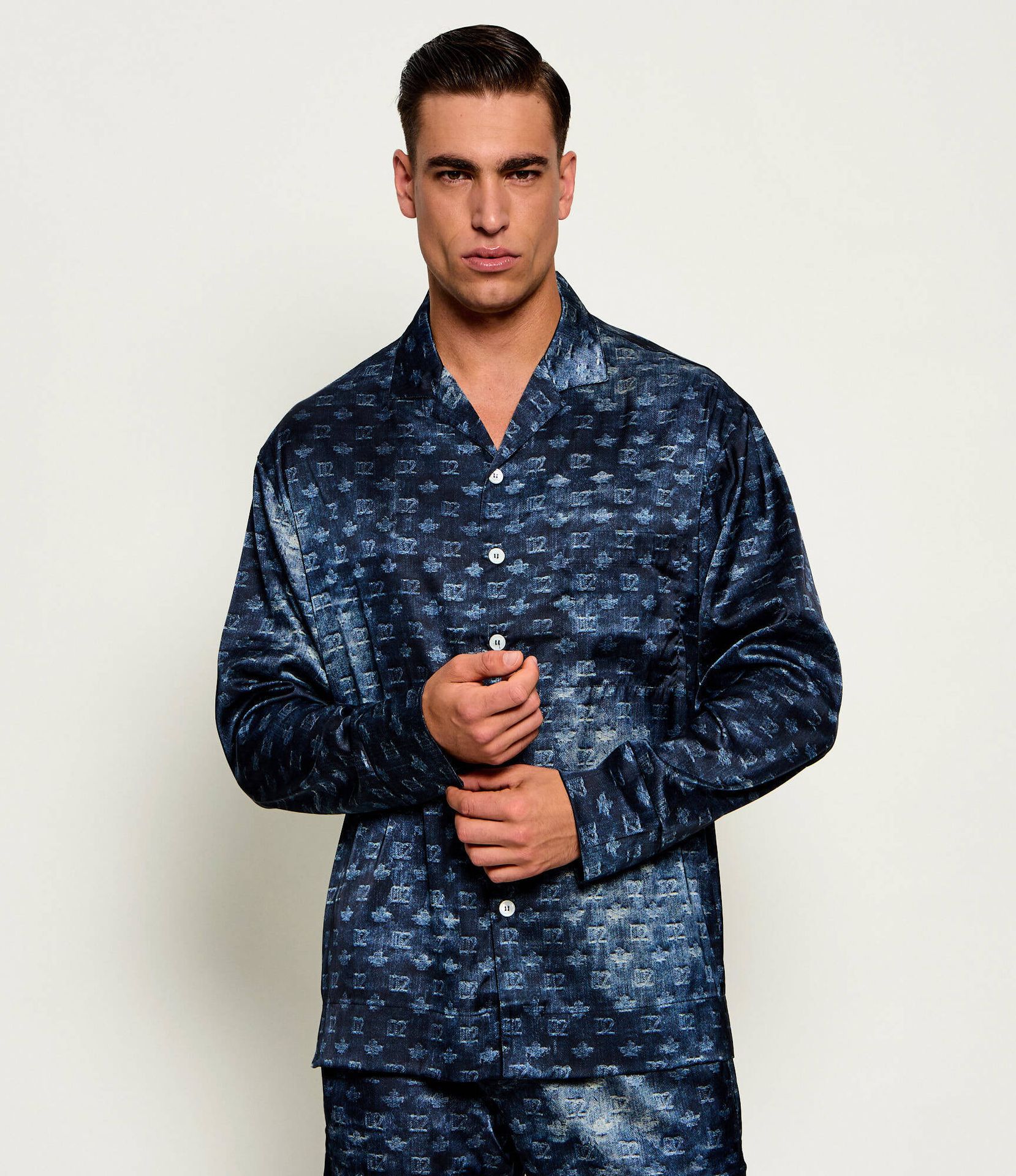Dsquared2 Góra od piżamy Relaxed fit