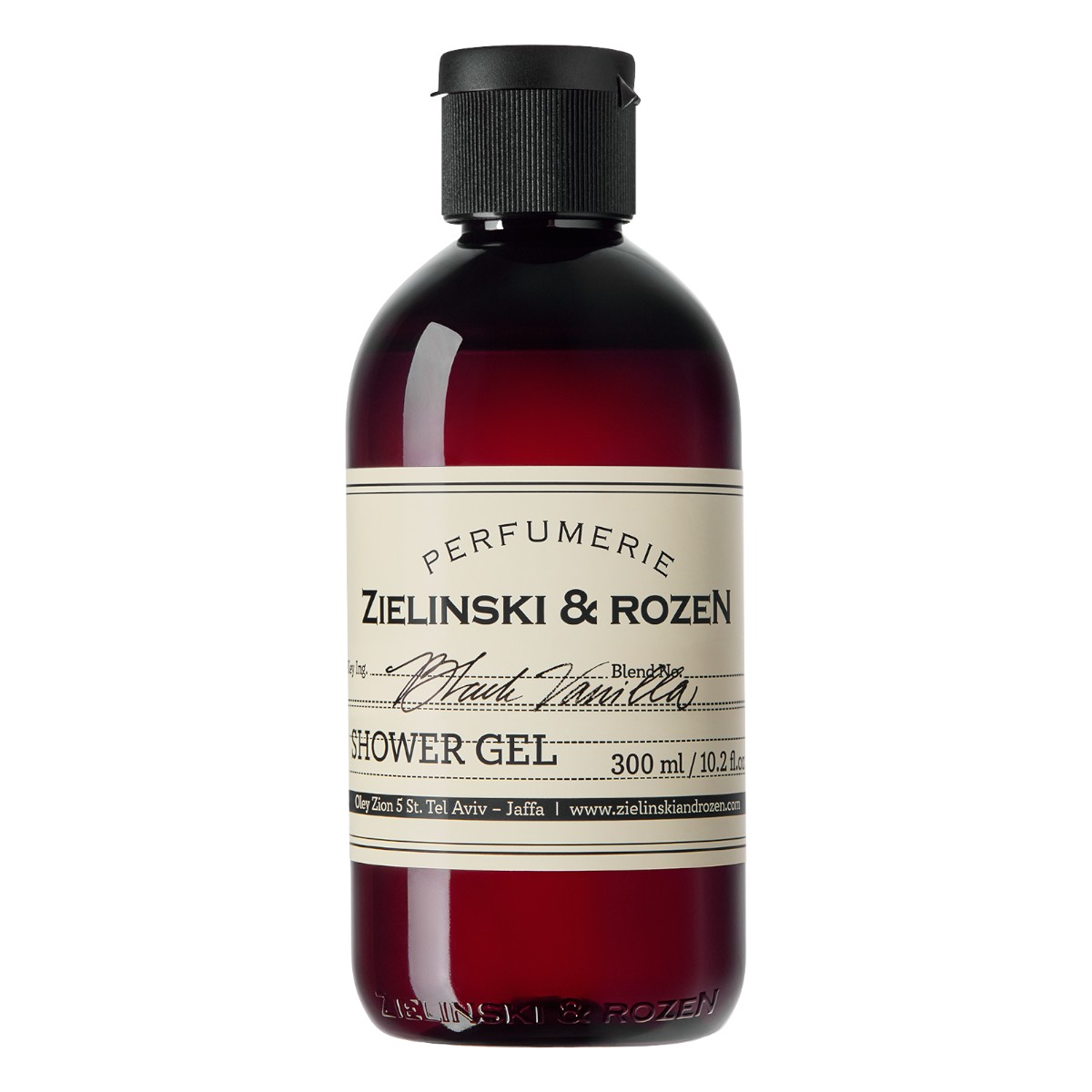 Zielinski & Rozen Żel pod prysznic Black Vanilla, 300 ml