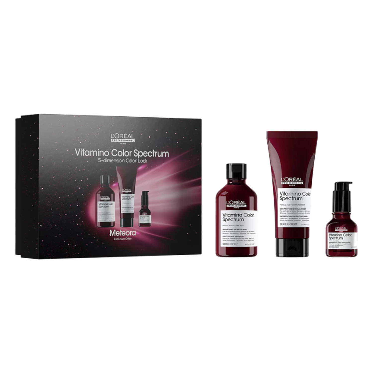 Loreal Professionnel Zestaw prezentowy chroniący kolor: Szampon + serum + odżywka