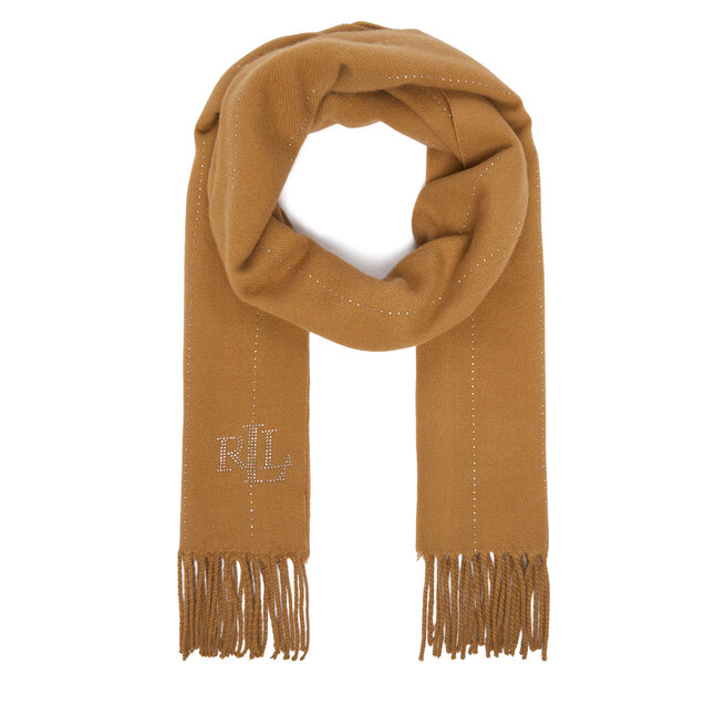 Szalik LAUREN RALPH LAUREN 454P04453004 Brązowy jasny