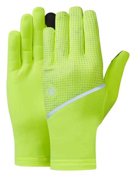RONHILL Rękawiczki do biegania REFLECT GLOVE fluo zest/reflect