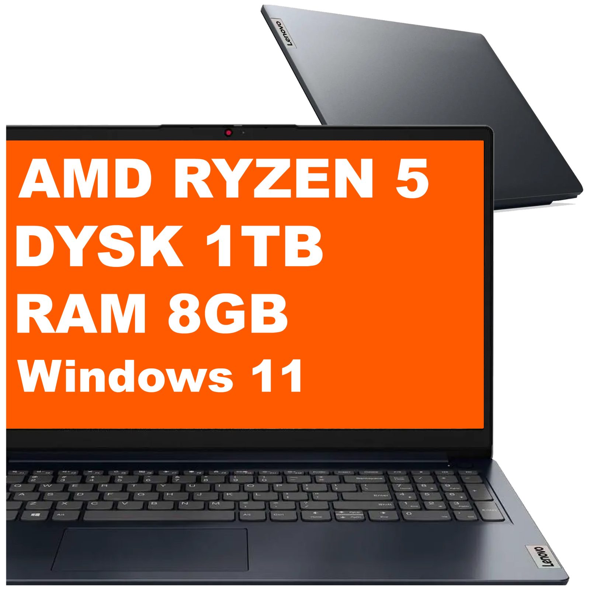 Lenovo IdeaPad 1 15AMN7 / 82VG00WXUS / AMD Ryzen 5 / 8GB / 1TB / Radeon 610M / 15,6
