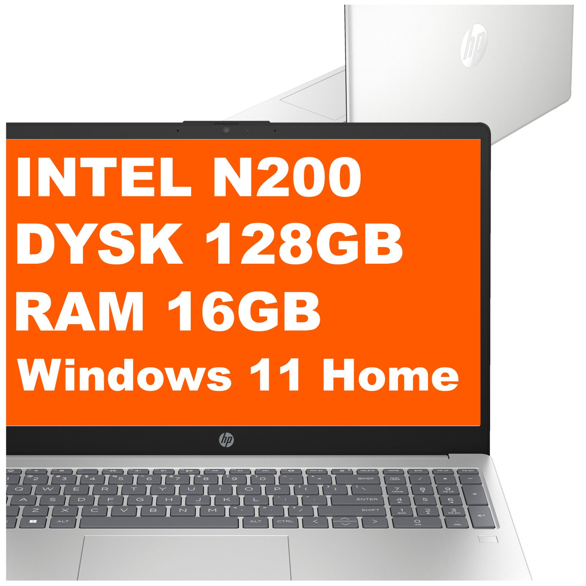 HP 15-fd0084wm / B4KT3UA / Intel N200 / 16GB / 128GB UFS / Intel UHD / 15,6