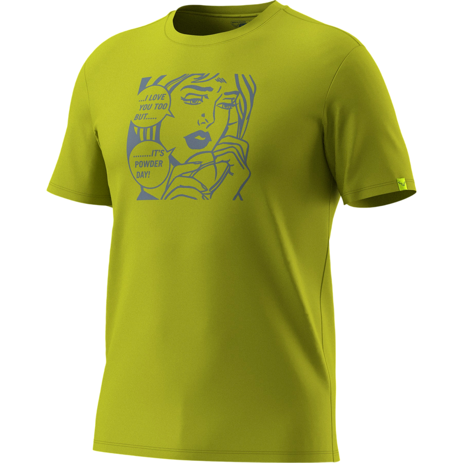 Koszulka męska Dynafit Graphic Co T-Shirt M Rozmiar: L / Kolor: złoty