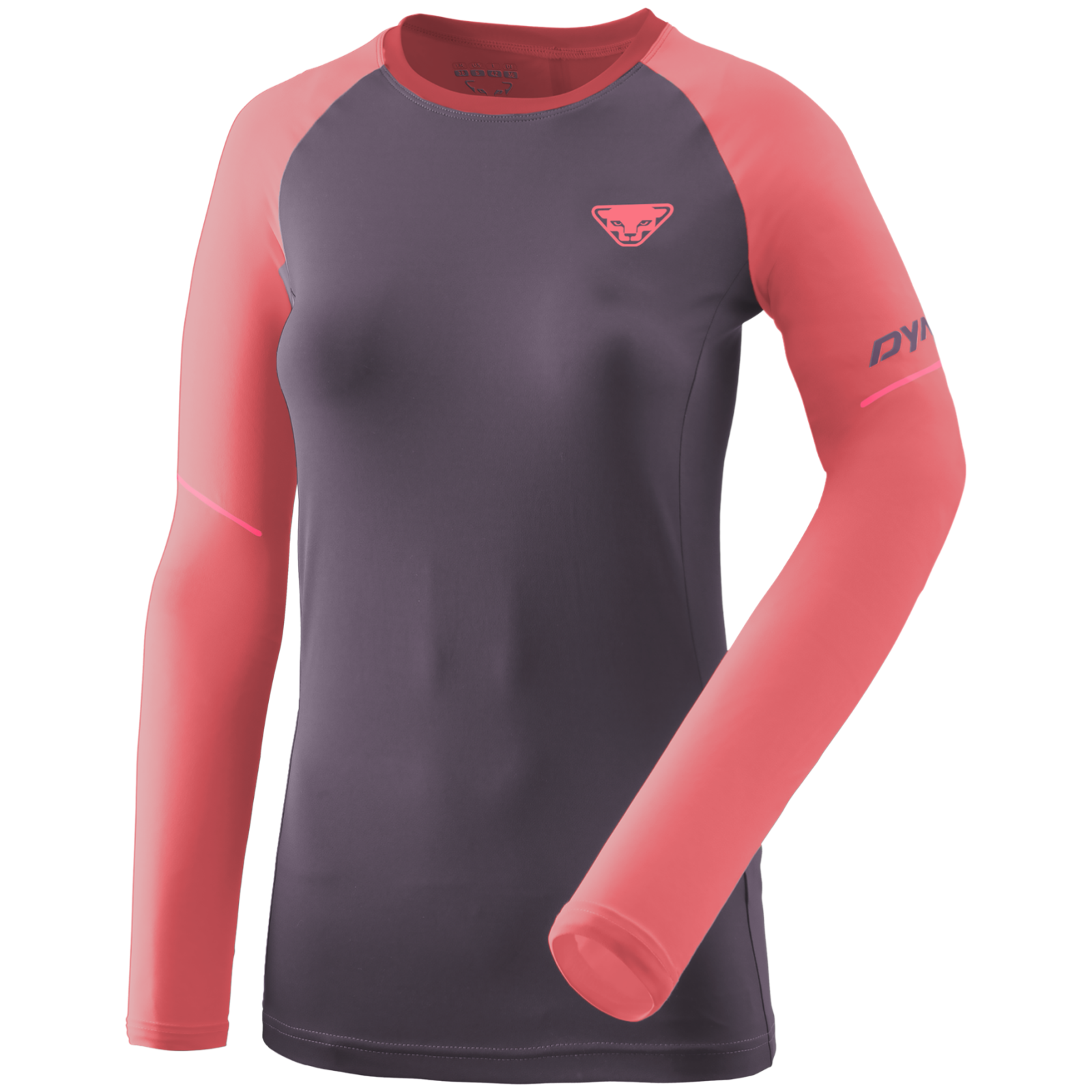 Damska koszulka Dynafit Alpine Pro W L/S Tee Rozmiar: S / Kolor: różowy