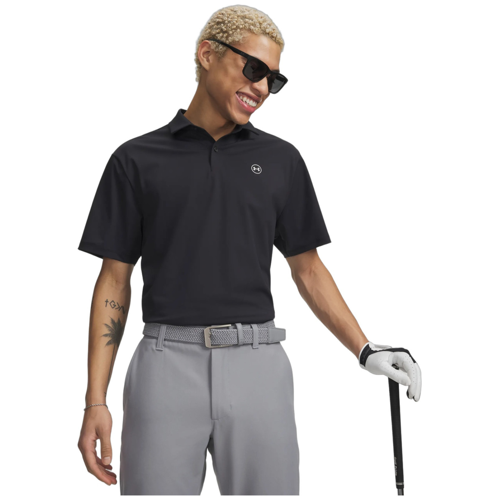 Koszulka męska Under Armour UA Drive Chill Polo Rozmiar: M / Kolor: czarny