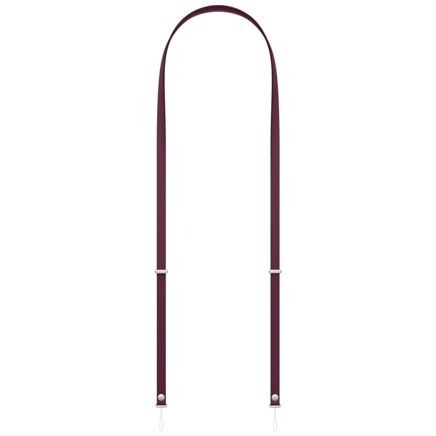 Apple Crossbody Strap burgundy