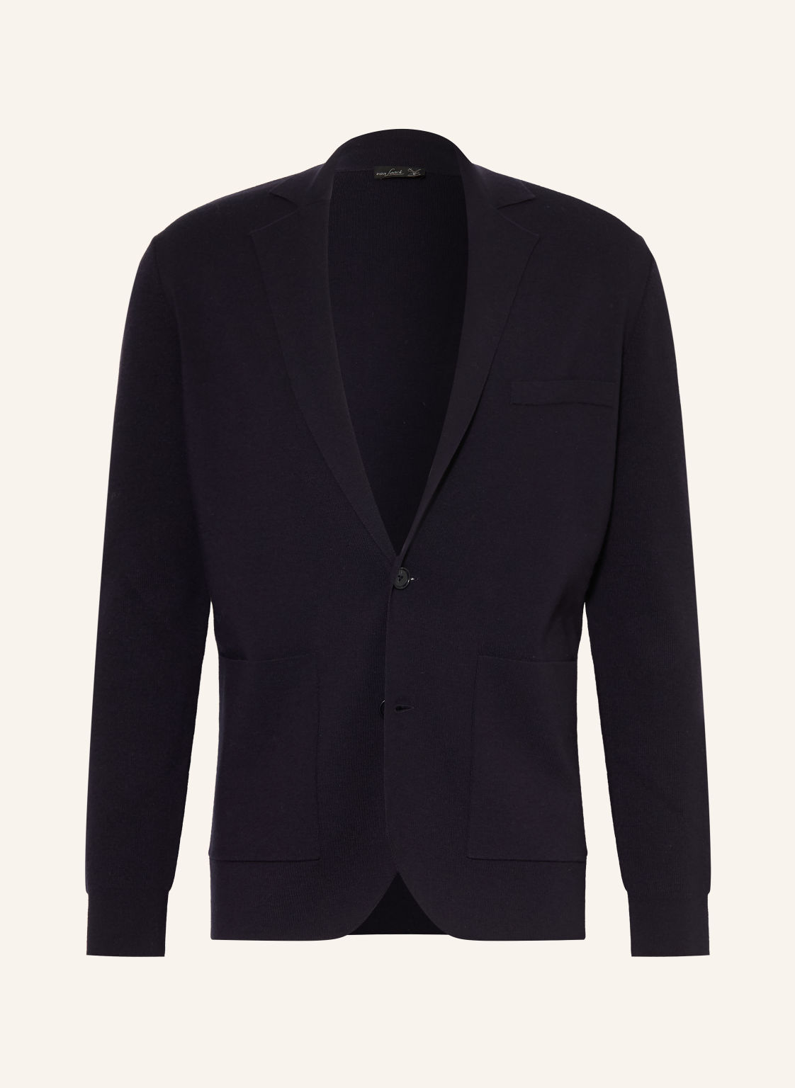 Van Laack Kardigan Vl-Satimos-Xx blau