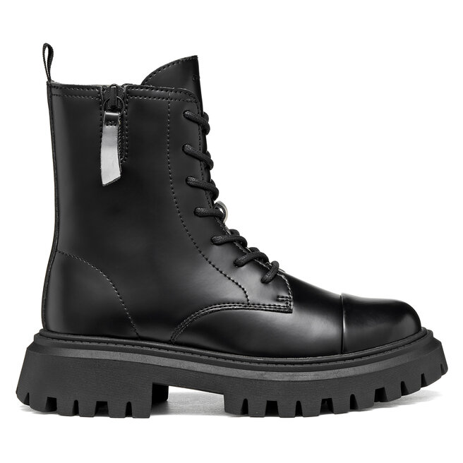 Trzewiki Geox J Maquinnens Girl J66M6A 000CN C9999 M Czarny