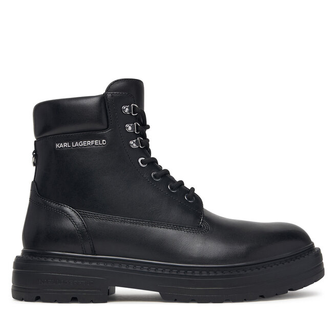 Trzewiki KARL LAGERFELD Miles KL10250 Czarny