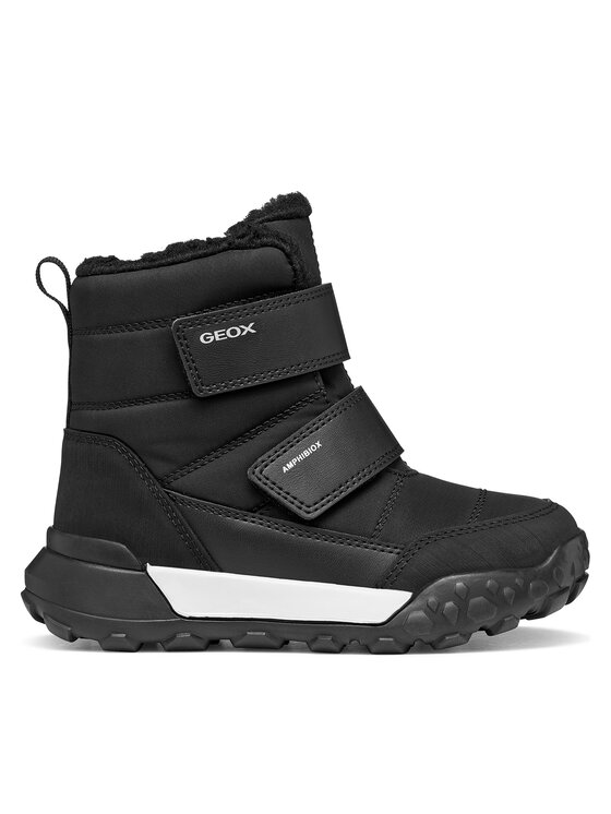 Geox Śniegowce J Trekkyup Boy B Abx J66MBA 0FU54 C9999 S Czarny