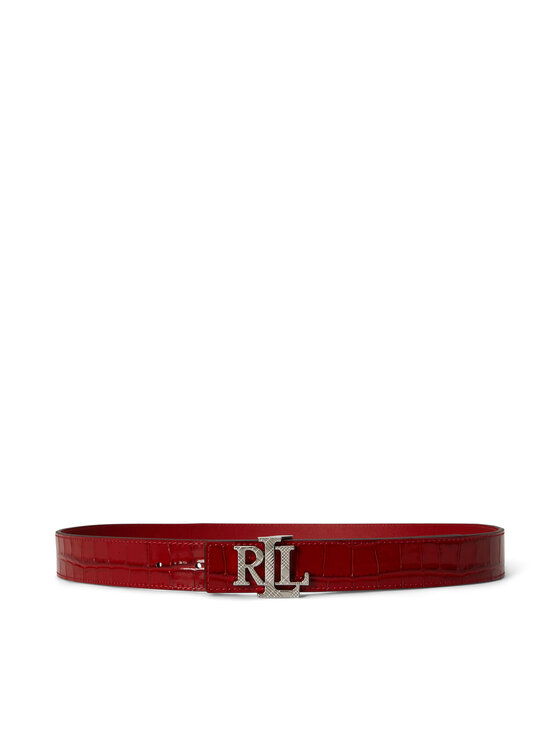 LAUREN RALPH LAUREN Pasek 412P18557002 Czerwony