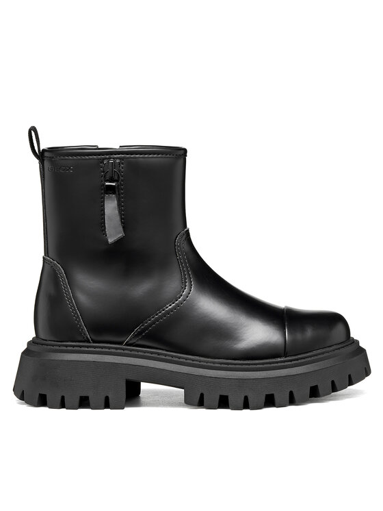Geox Botki J Maquinnens Girl J66M6B 000CN C9999 S Czarny