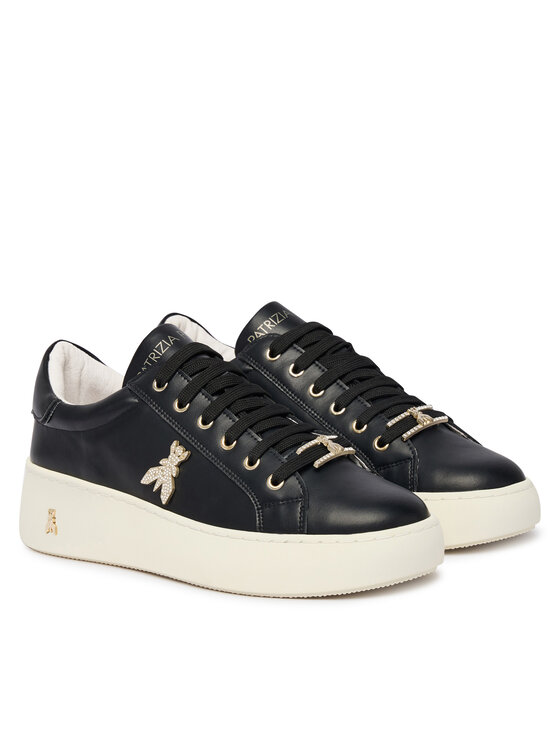 Patrizia Pepe Sneakersy PJ417.01 Czarny