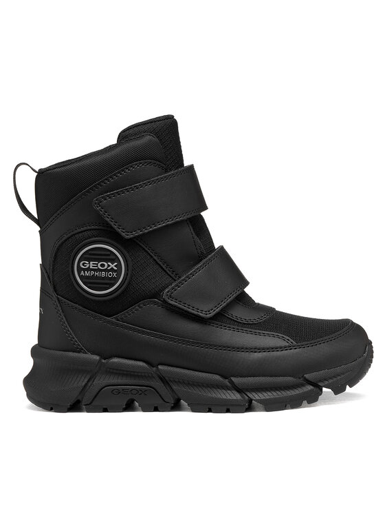 Geox Trzewiki J Flexyper Plus Boy B Abx J66LCG 0FU54 C9999 M Czarny