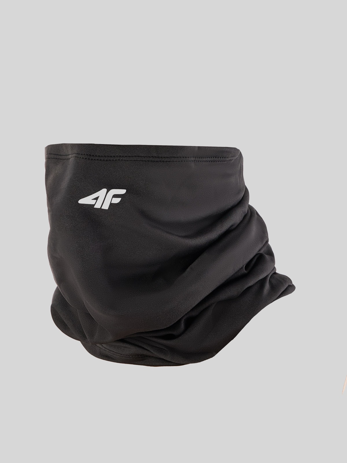 4F Bandana uniseks - czarna Uniwersalny