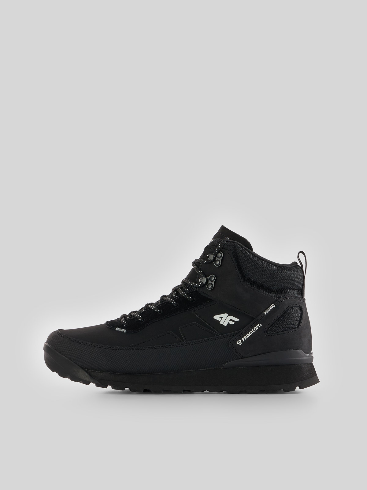 4F Wysokie buty zimowe HEX z ociepliną Primaloft męskie - czarne 46
