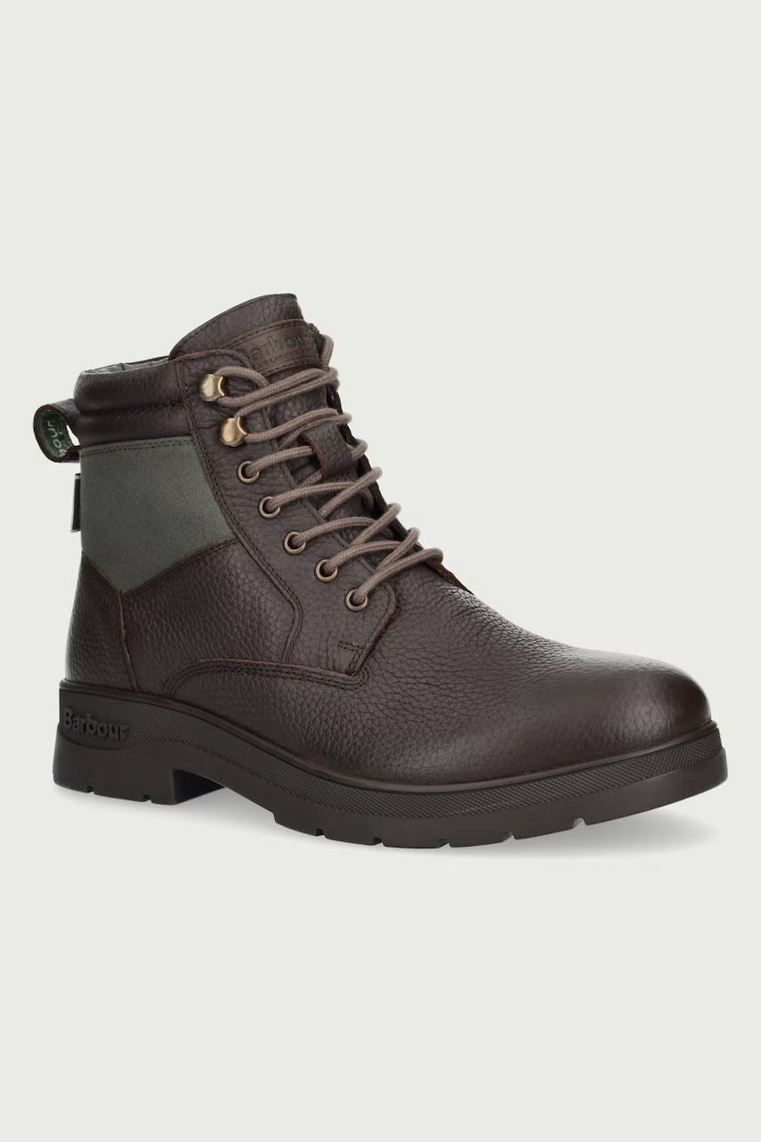 Barbour Eslington trapery męskie skórzane