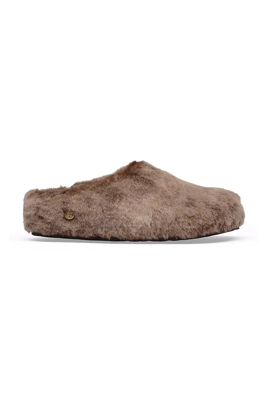 Birkenstock Amsterdam Wrapped Shearling kapcie damskie