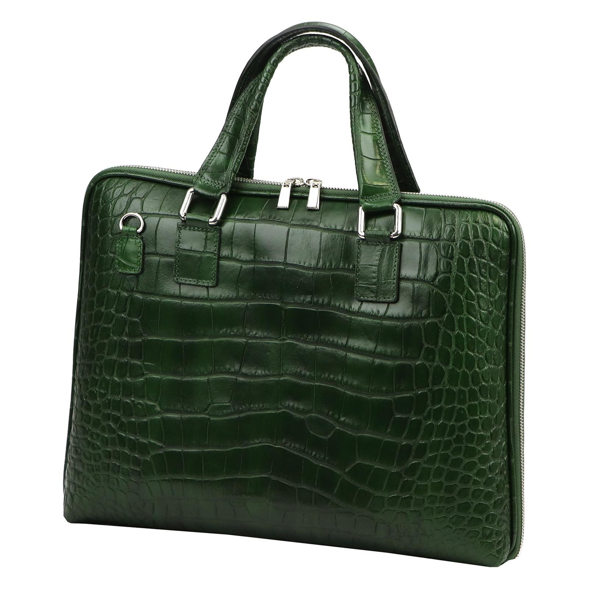 Skórzana aktówka damska Camilla PREMIUM 10.777 CROCO A4