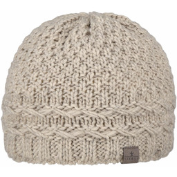 Czapka Beanie z Podszewką Pinea by Lierys, jasnobeżowy, One Size