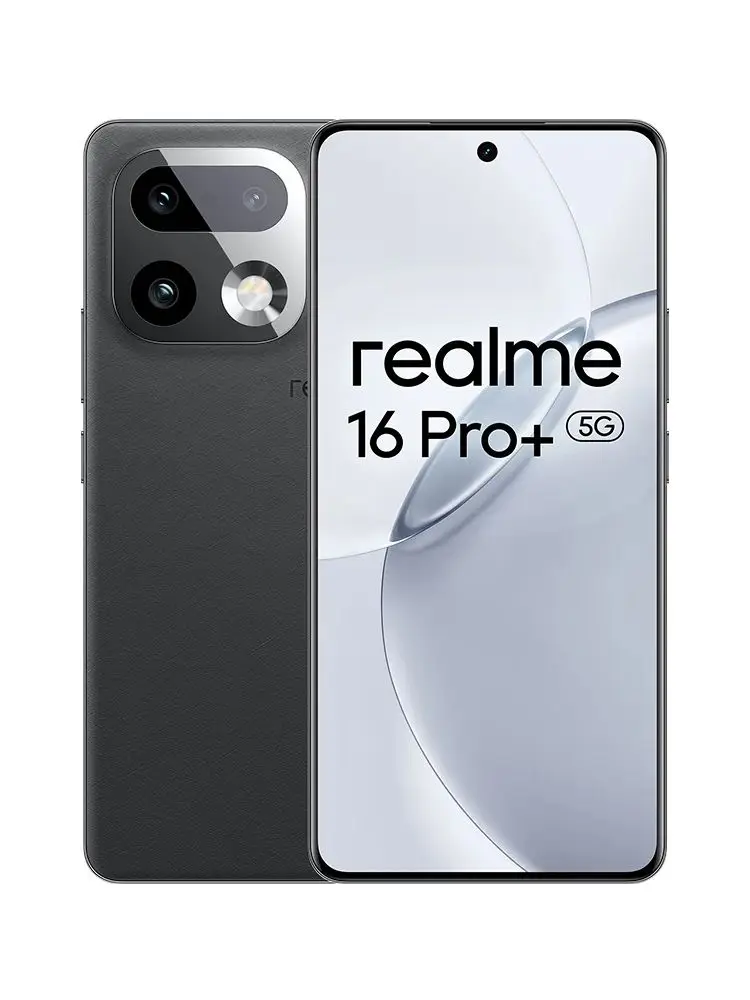 Nowa europejska wersja smartfona realme 16 Pro Plus 5G z aparatem LumaColor o rozdzielczości 200 MP, baterią 7000 mAh i wyświetlaczem AMOLED o częstotliwości odświeżania 144 Hz SZARY