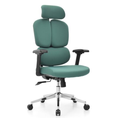 HELL'S CHAIR Fotel biurowy HC-1053 Zielony