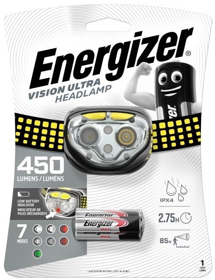 ENERGIZER LATARKA CZOŁOWA HEADLIGHT VISION ULTRA HEADLIGHT 450 lm 424475