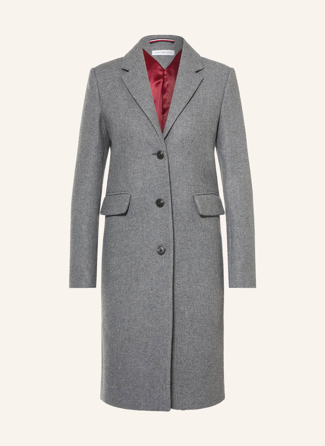 Tommy Hilfiger Płaszcz Typu Blazer grau