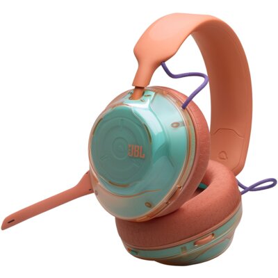 JBL Quantum 520 Bezprzewodowe, Nauszne, Dźwięk przestrzenny Koralowy Q520COR