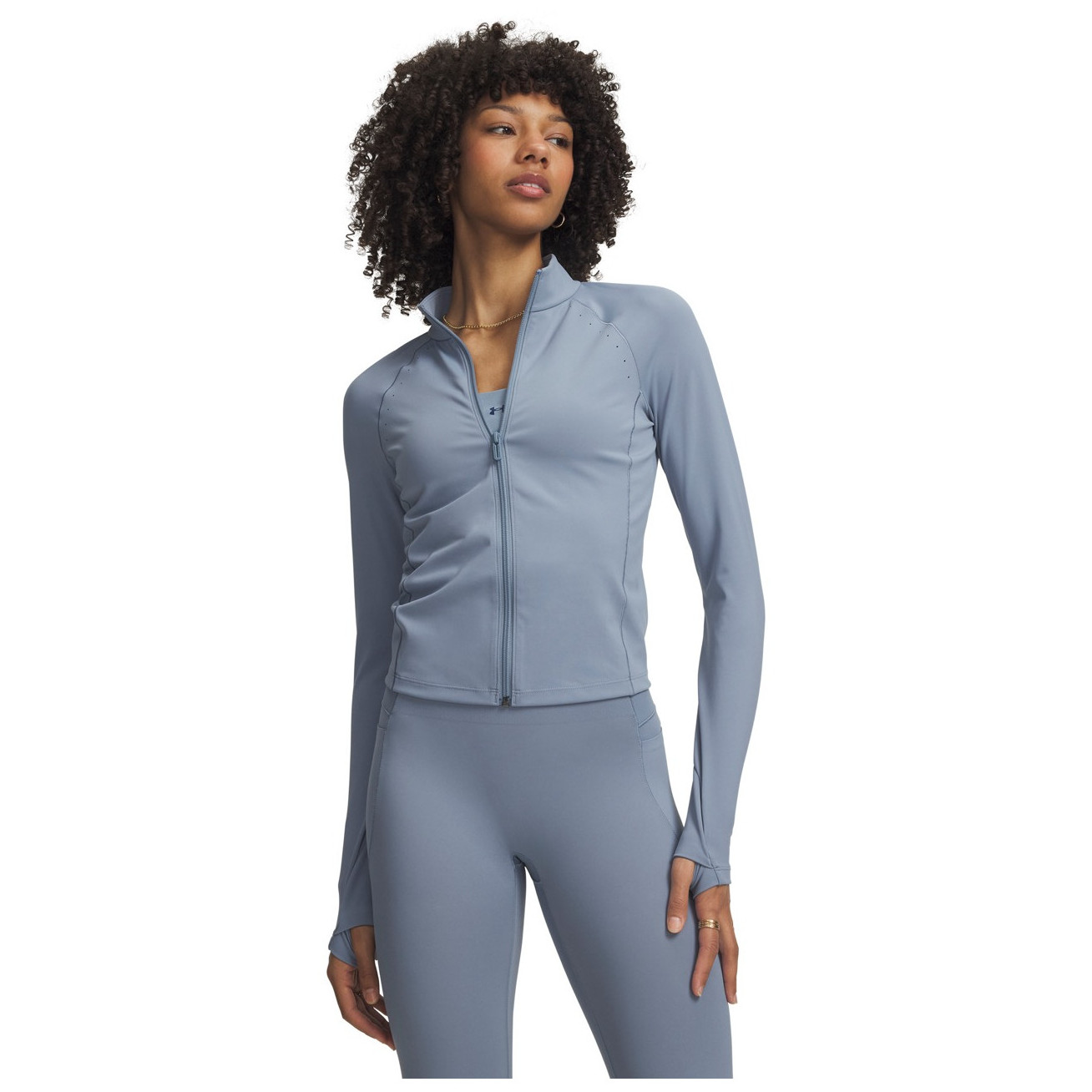 Bluza damska Under Armour Vanish Elite Full Zip Rozmiar: L / Kolor: jasnoniebieski