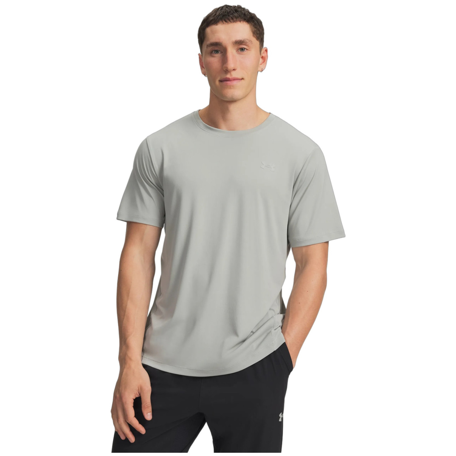 Koszulka męska Under Armour M Explor IsoChill UPF SS Rozmiar: XXL / Kolor: szary